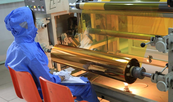 Процесс полиимидной ленты